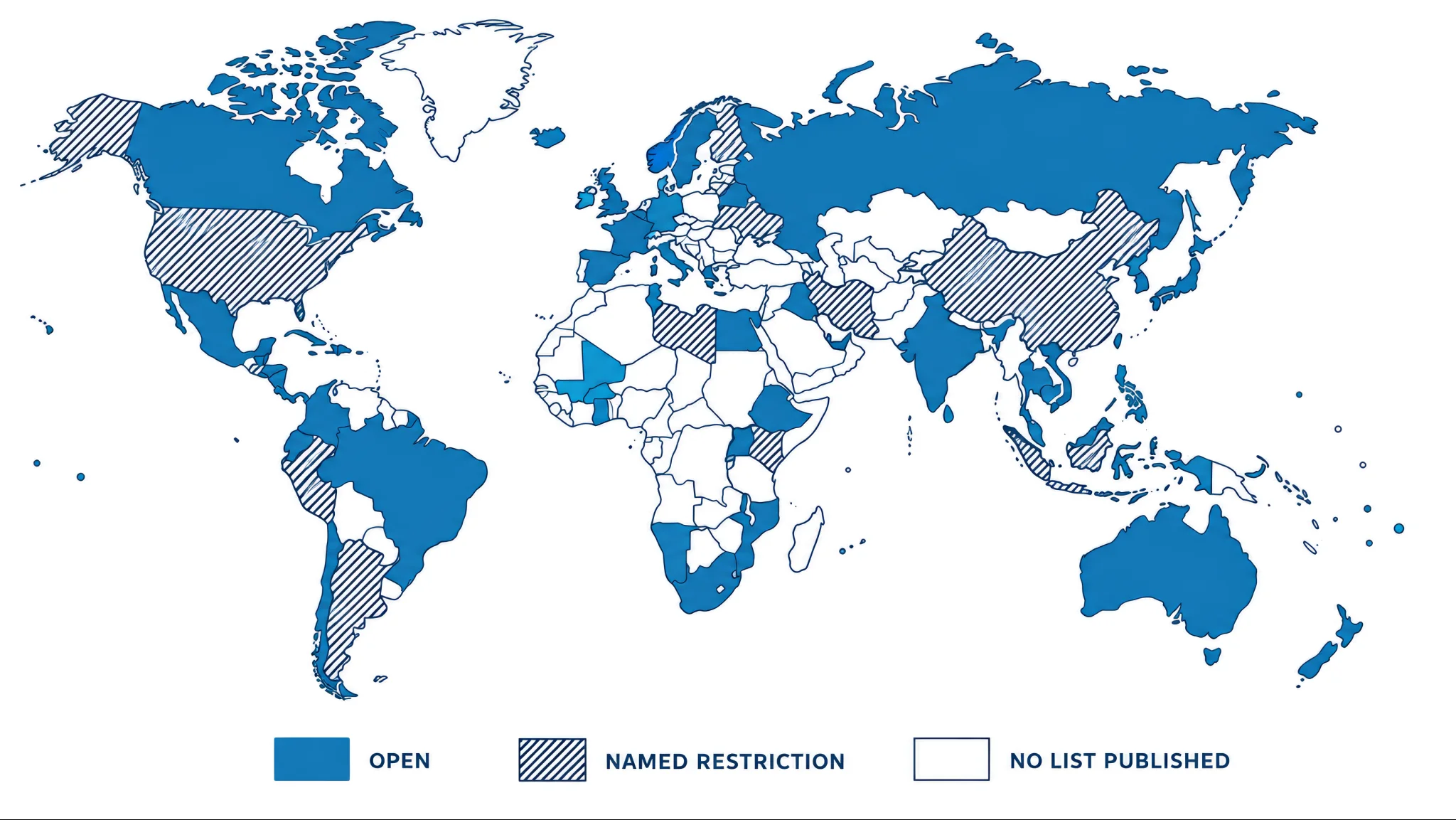 Crypto prop firm access by country, from named restrictions to unpublished lists